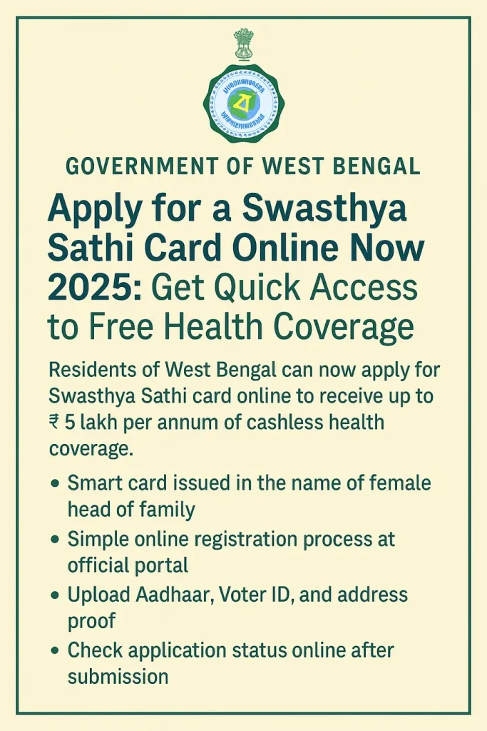 Swasthya Sathi Card Online